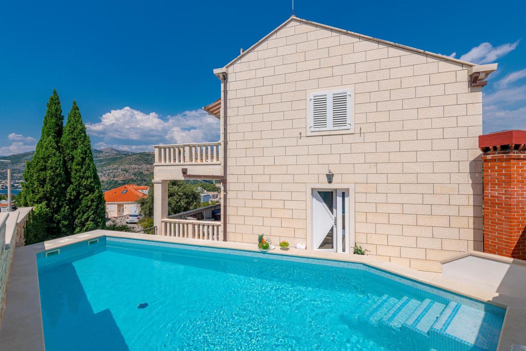 Apartment Barbara With Private Pool Dubrovnik Exterior foto